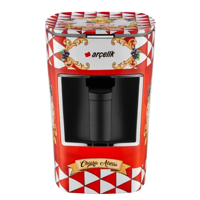 Chiara Alessi K 3300 CR Capri Red Türk Kahve Makinesi