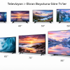Ekran Boyutuna Göre Tv'ler