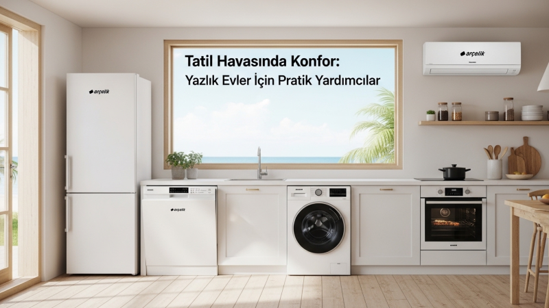 Tatil Havasında Konfor: Yazlık Evler İçin Pratik Yardımcılar