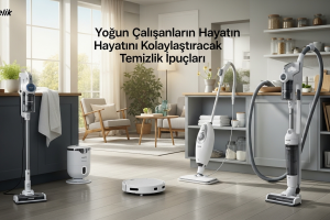 Yoğun Çalışanların Hayatını Kolaylaştıracak Temizlik İpuçları
